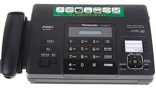 松下（Panasonic）KX-FT862CN 熱敏傳真機(jī)（黑色）