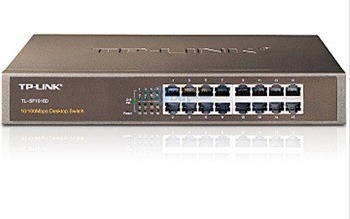 TP-LINK TL-SF1016D 16口百兆非網(wǎng)管交換機(jī)